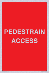 PEDESTRAIN ACCESS